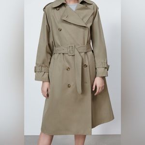 Zara belted trench coat